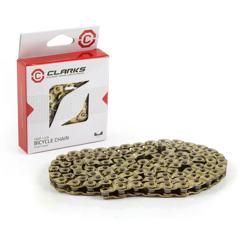 Clarks Half Link 1/8 BMX Chain Gold